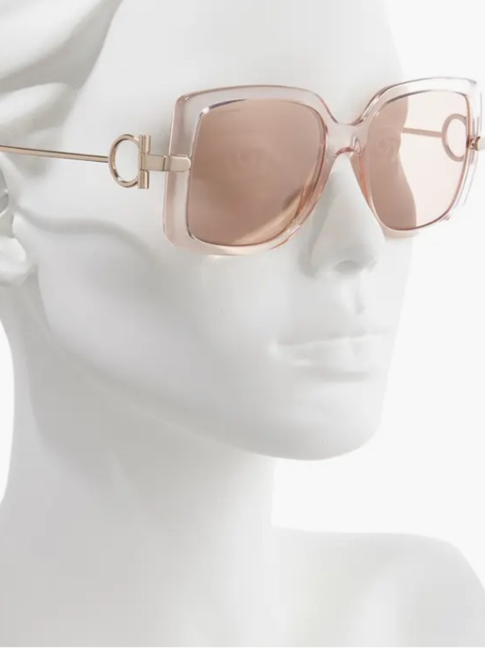 Salvatore Ferragamo
Gancio 55mm Square
Sunglasses